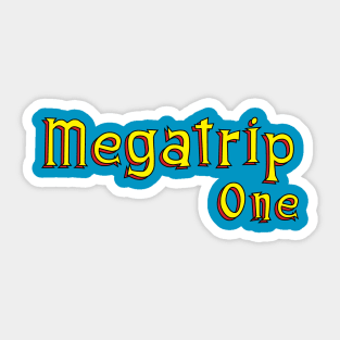 Megatrip One Sticker